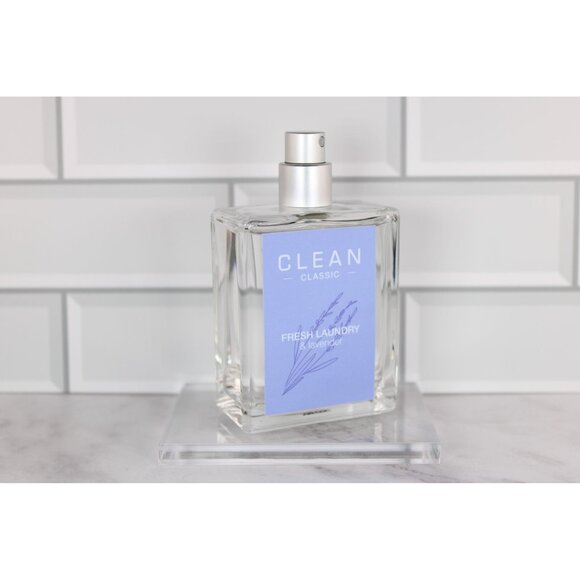Clean Classic Fresh Laundry & Lavender Eau De Parfum 2.1 Oz / 60 ml Spray NEW - Picture 4 of 5